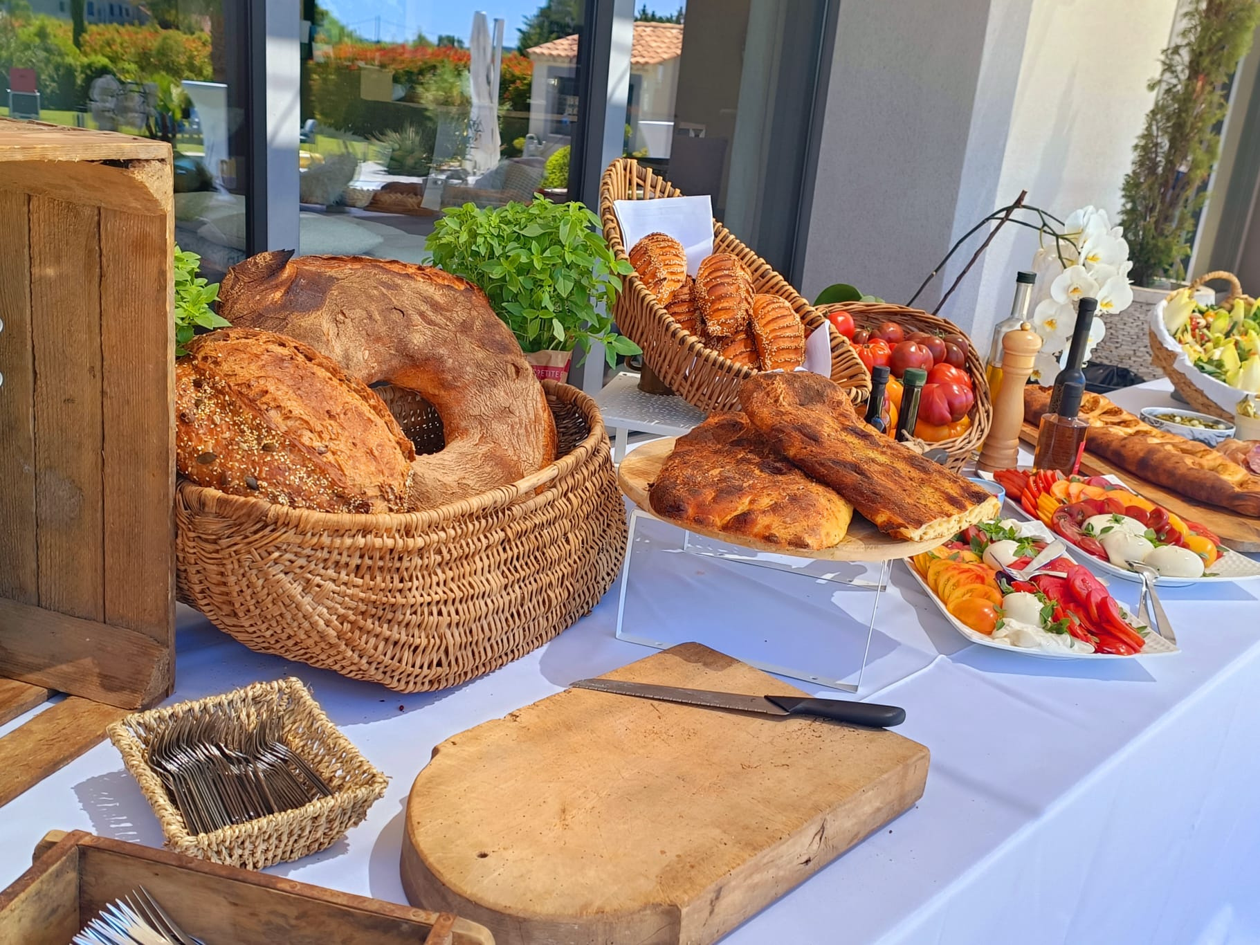 Buffet de réception Mazas Traiteur