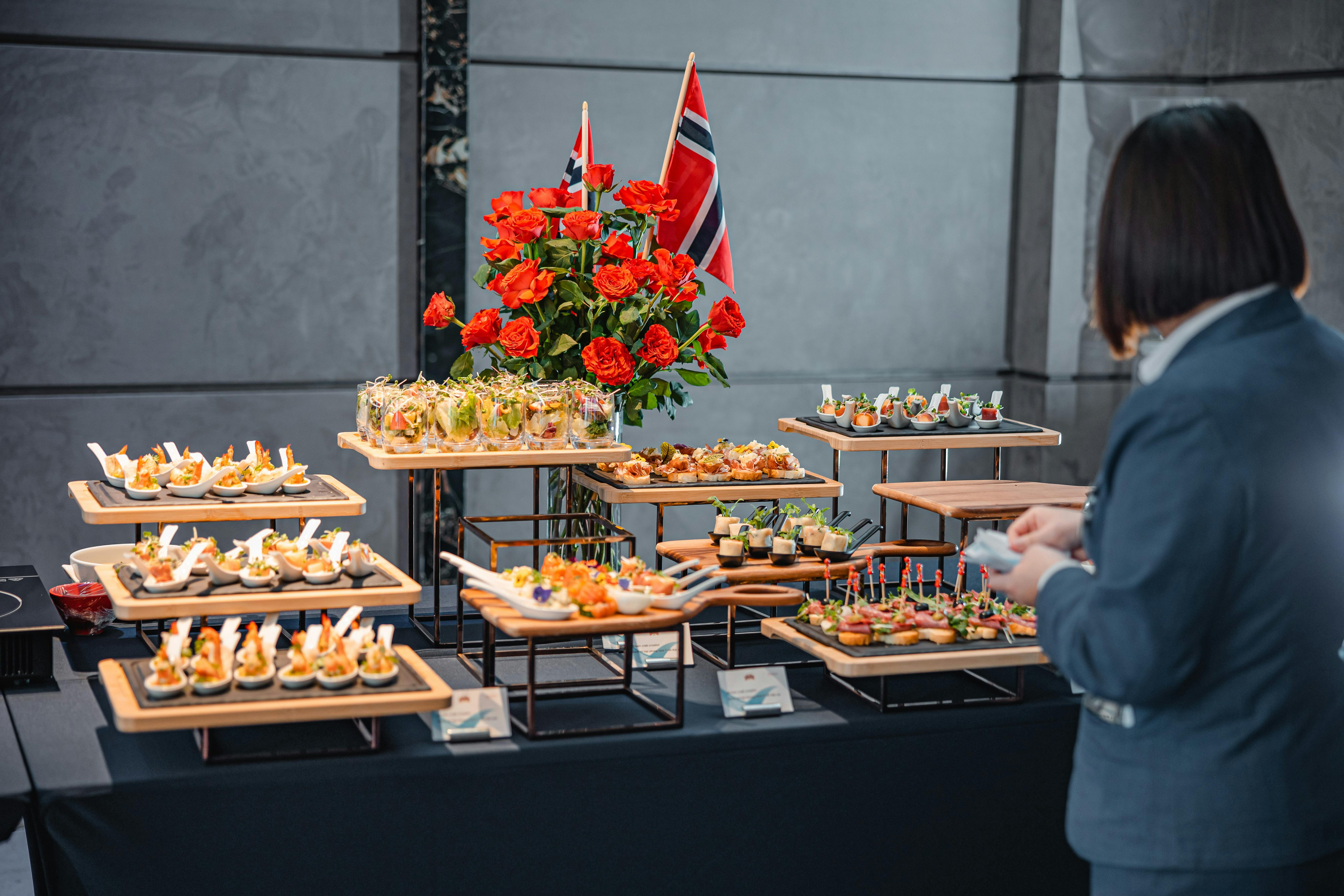 Buffet cocktail Mazas Traiteur