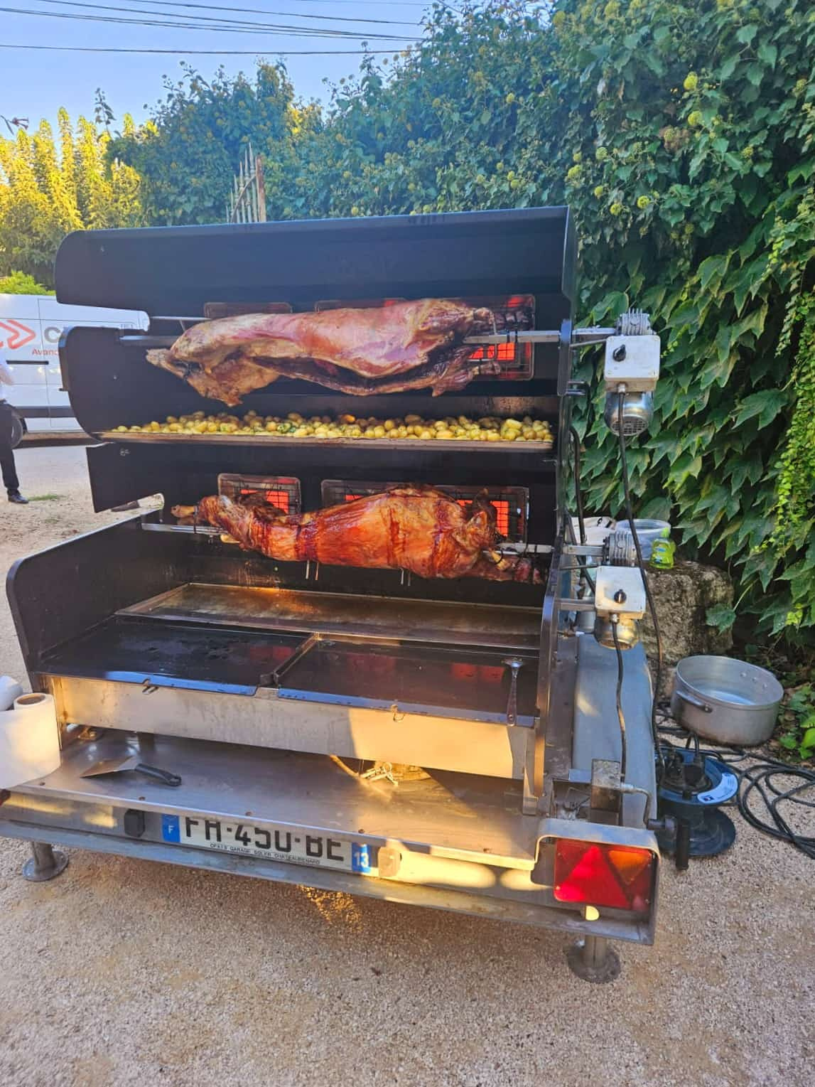 Cuisson à la broche